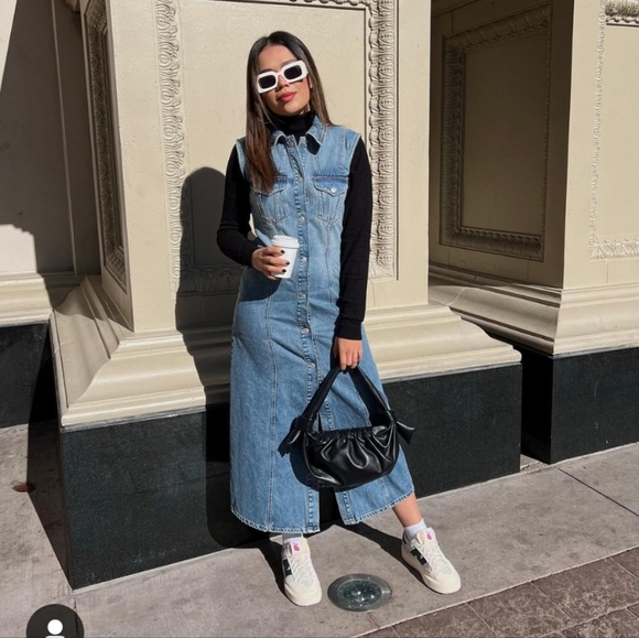 Zara Trf denim dress - Picture 7 of 10